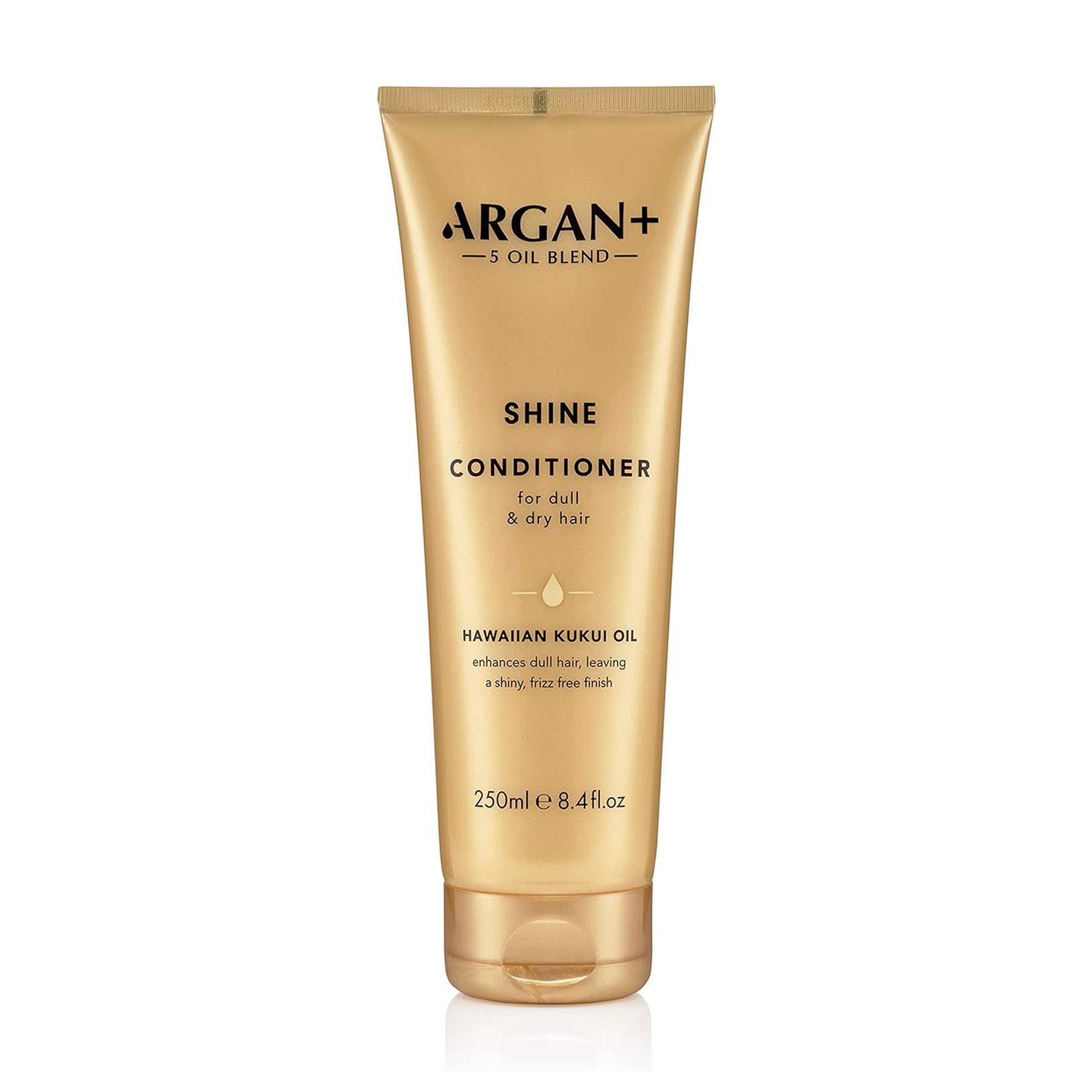 Кондиціонер Argan+ Hawaiian Kukui Oil Shine Conditioner для блиску тьмяного та сухого волосся, 250 мл